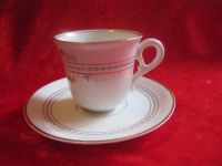 Art Deco Jugendstil Porzellan Moccatasse + Untertasse Top !!! Niedersachsen - Hoya Vorschau