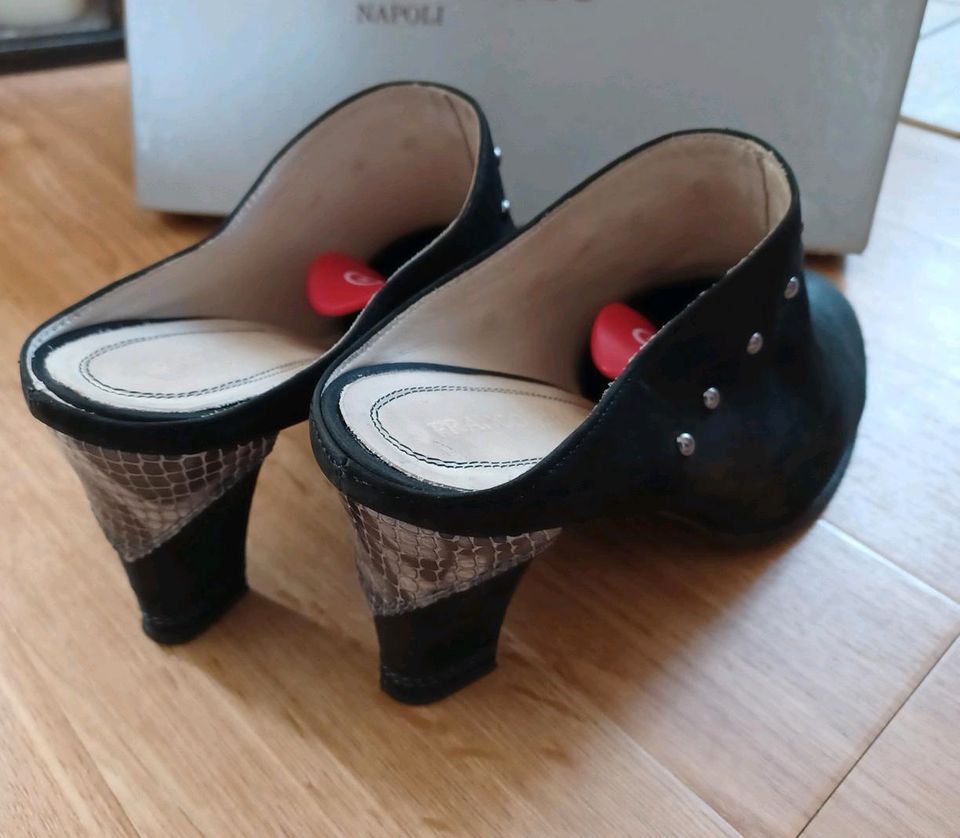 Schicke Pumps, Gr.38,5, feines Wildleder in Neckarsulm