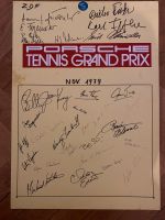 Porsche Tennis Grand Prix - Autogrammplakat Teilnehmer Neuhausen-Nymphenburg - Neuhausen Vorschau