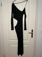 Schwarzes Maxi Kleid mit Cut Out Mitte - Tiergarten Vorschau