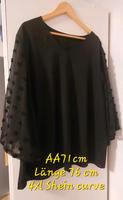 tolle Damen Bluse Shein 4XL schwarz Breite Ärmel Rheinland-Pfalz - Freinsheim Vorschau
