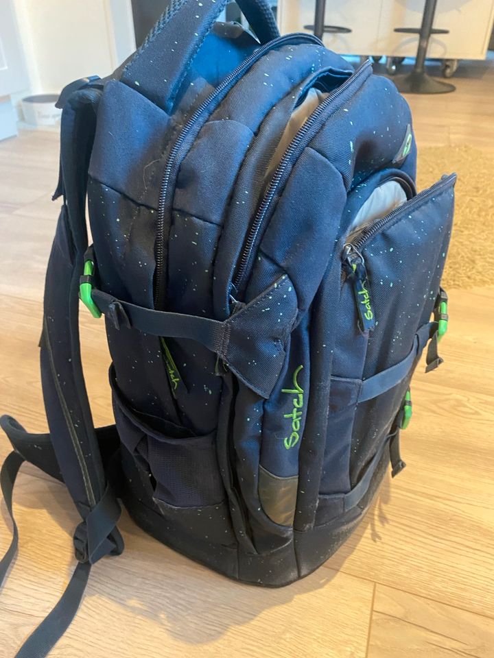 SATCH Rucksack blau/grün in Büdelsdorf