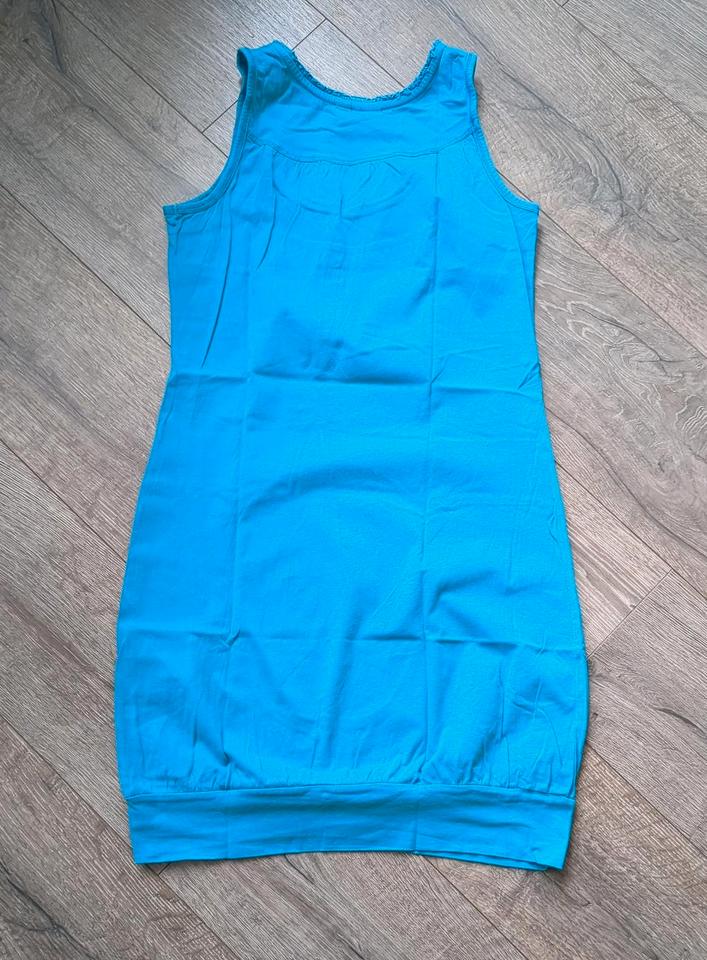 Kleid Gr XS 170 176 Esprit türkis Longshirt Longtop Top Shirt in Weiler b. Gevenich/Eifel