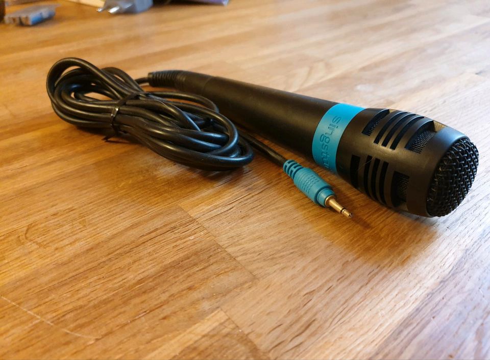 Original PS2 Singstar Mikrofon, blau, unbenutzt in Berlin