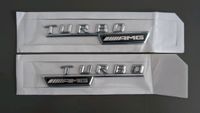 Paar AMG Turbo Badge Emblem Silber Chrom für Mercedes Friedrichshain-Kreuzberg - Kreuzberg Vorschau