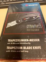 Würth Trapezklingen-Messer mit 10 Bits und Gürteltasche, NEU Niedersachsen - Loxstedt Vorschau