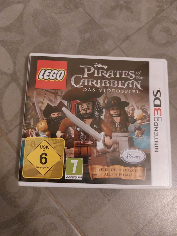 Nintendo 3DS Spiel Lego Pirates of the carribean in Michendorf