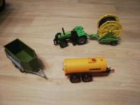 Siku Set Traktor, Pferdeanhänger, Schlauchwagen und Milchwagen Brandenburg - Eisenhüttenstadt Vorschau