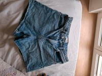 Zara %100 Baumwolle Highwaist Denim Shorts Berlin - Neukölln Vorschau