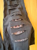 Leggings Boot-Cut schwarz Gothicana by EMP Bayern - Wirsberg Vorschau