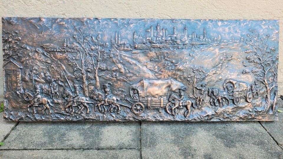 Schweres Wandbild Kupfer in Kirchheim unter Teck