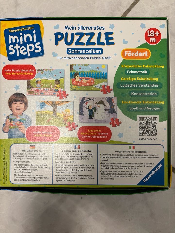 Ravensburger mini steps, Erste Puzzle, Jahreszeiten in Hagen