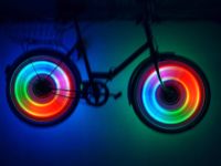 Fahrrad Beleuchtung für Speichen LED Licht Niedersachsen - Stadthagen Vorschau