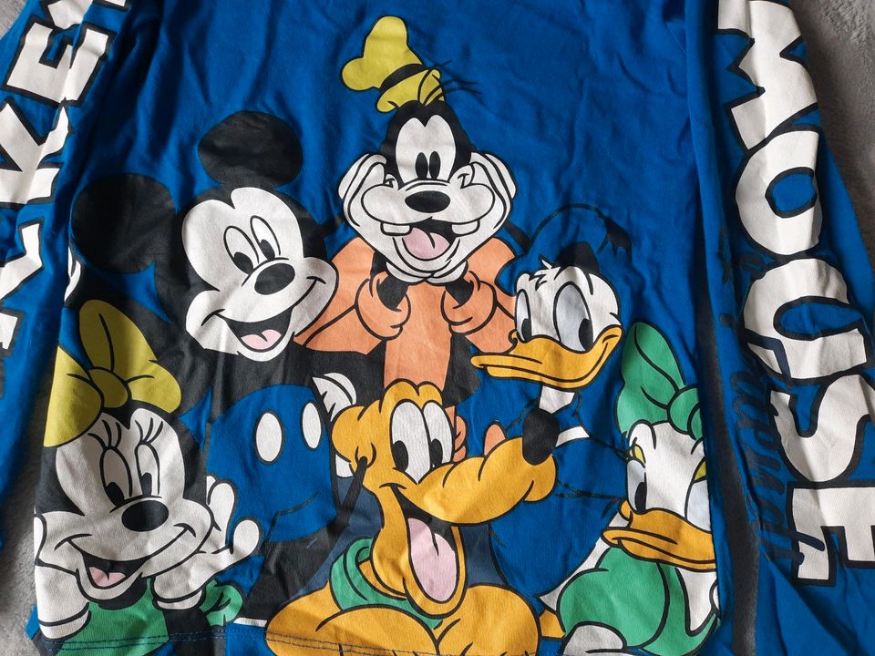 Mickey Mouse Langarmshirt in Klostermansfeld