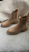 Zara Stiefel aus Leder Beige Gr. 36 Lübeck - Kücknitz Vorschau