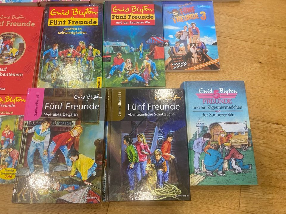 Enid Blyton Fünf 5 Freunde 22 Bücher in Seggebruch