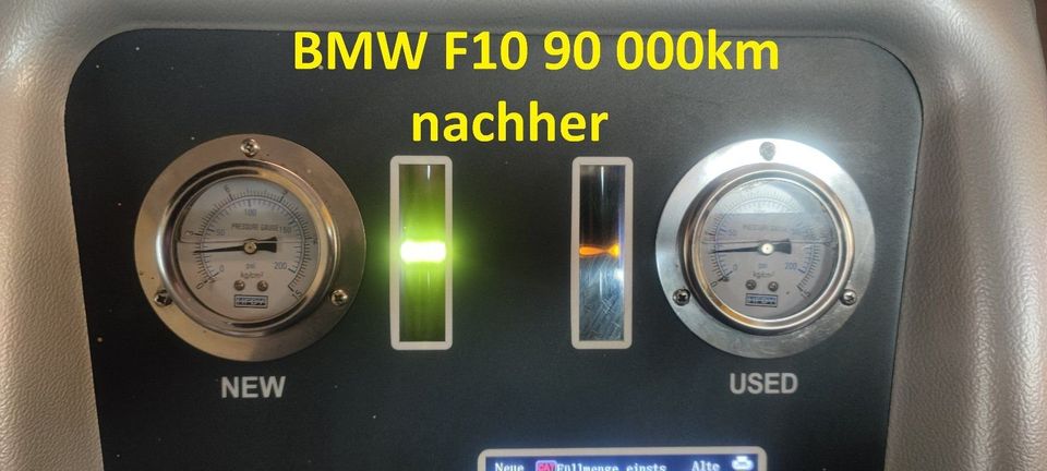 Getriebespülung / Getriebedialyse® BMW ZF6 ZF8 F10 F11 F10 F25 F30 F32 F33 F85 F82 in Neumünster