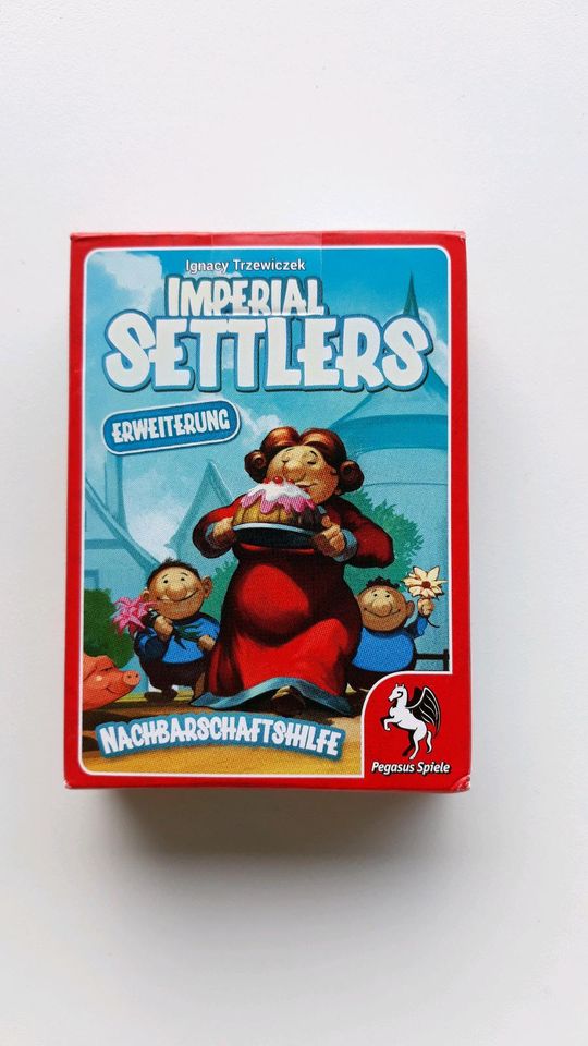 Imperial Settlers + Erw., Kennerspiel, wie neu!!! in Radbruch