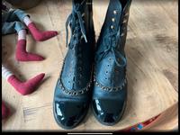 Chanel combat Stiefel kette 40,5 schwarz Lack neuw. Sachsen-Anhalt - Magdeburg Vorschau