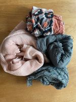 Damen Schal Halstuch Tuch grau Rosé gemustert Kiel - Mitte Vorschau