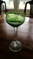 Weinglas Römer Kristall geschliffen grün Sachsen - Stollberg Vorschau