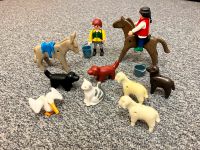 ⭐✨ Playmobil Sammlung 9 Tiere mit Menschen ✨⭐ Bayern - Senden Vorschau