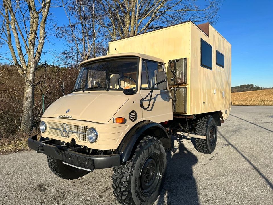 Mercedes-Benz Unimog 416 Camping Wohnmobil in Kienberg