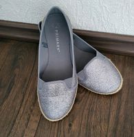 Espadrilles, Halbschuh, Glitzer Blau Hessen - Fritzlar Vorschau