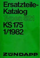 [SUCHE] ZÜNDAPP KS 175 TYP 521 ERSATZTEILE KATALOG Baden-Württemberg - Gundelsheim Vorschau