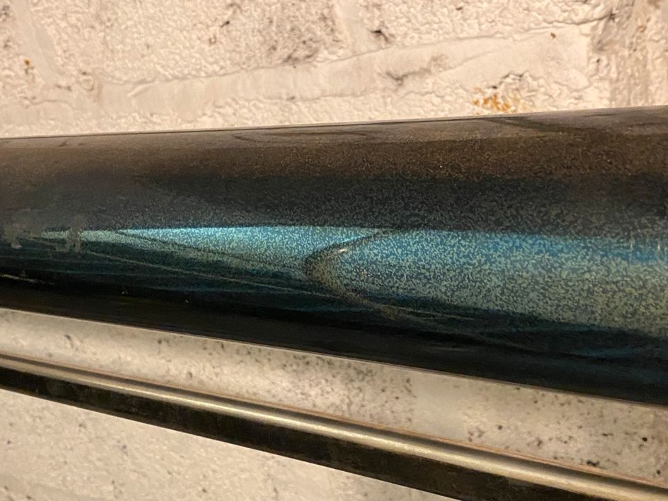 Kleiderstange Metall Metallic eloxiert Blau in Aachen