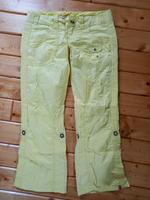 Esprit Cargo Play Turn up regulär Hose Damen 38 gelb Nordrhein-Westfalen - Lage Vorschau
