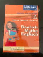 Schülerhilfe Kl. 7 Deutsch Mathe Englisch Regeln Übung Lösung NEU Essen - Rellinghausen Vorschau