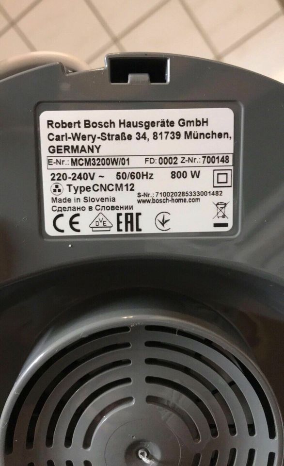 Bosch kompakt-küchenmaschine in Koblenz