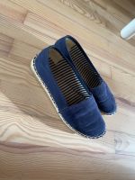 Espadrilles, dunkelblau, 38, Boho, Hippie, Scandi, gestreift Baden-Württemberg - Östringen Vorschau