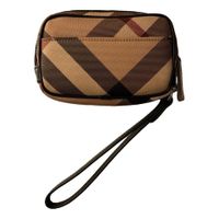 Auth Burberry Pouch Clutch Bag Geldbörse Nova Check Canvas Leder Nordrhein-Westfalen - Kempen Vorschau