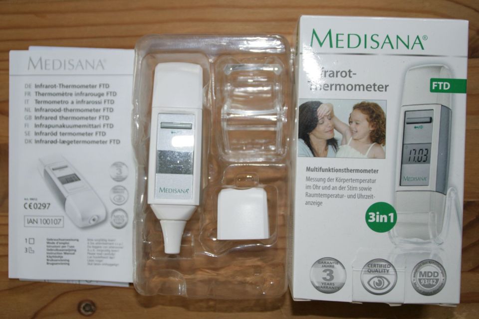 Medisana Infrarot Thermometer Ohr / Stirn in Uelzen