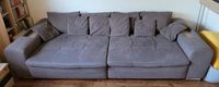 Sofa Stoff Grau-Braun 300x135x70 Baden-Württemberg - Meersburg Vorschau