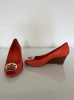 Tory Burch Plateau Espadrille Wedges Keilabsatz Orange Gr 38,5 Baden-Württemberg - Rielasingen-Worblingen Vorschau