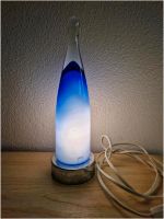 IKEA Tischlampe Flasche Glas blau Farbverlauf 80er 90er Baden-Württemberg - Veringenstadt Vorschau