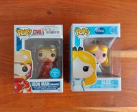 Funko Pop Figuren Iron Man, Alice im Wunderland, Disney Hannover - Ahlem-Badenstedt-Davenstedt Vorschau