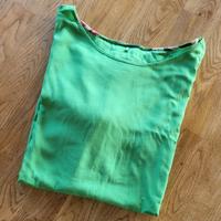Gerry Weber T-Shirt Damen Gr. 44, grün Materialmix Hessen - Naumburg  Vorschau
