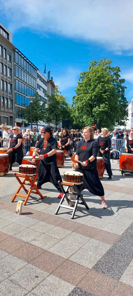 Japanisches Taiko Trommeln Montags oder Freitagsgruppe in Bielefeld