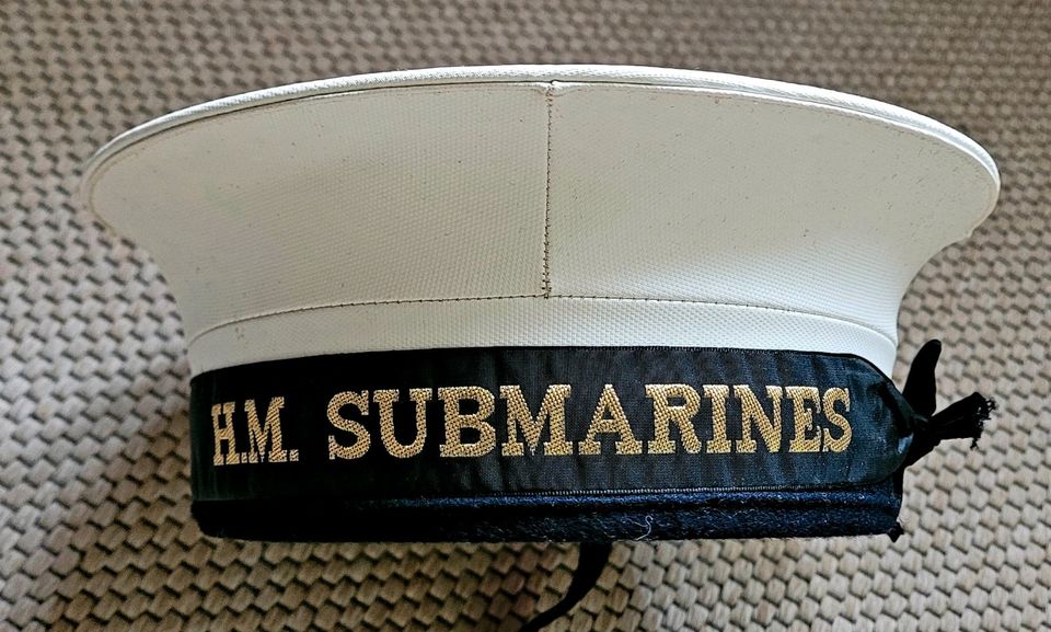 Uniformmütze Britische Marine "HM Submarines" 1. Geige U-Boot in Berlin