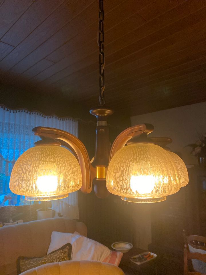 5-gläserige Rustikale vintage Deckenlampe in Kirchlengern