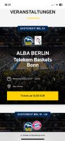 4 Tickets Basketball ALBA HEUTE 20 Uhr Pankow - Prenzlauer Berg Vorschau