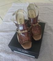Sandalen High Heels Via Roma gr. 38 Nordrhein-Westfalen - Lindlar Vorschau