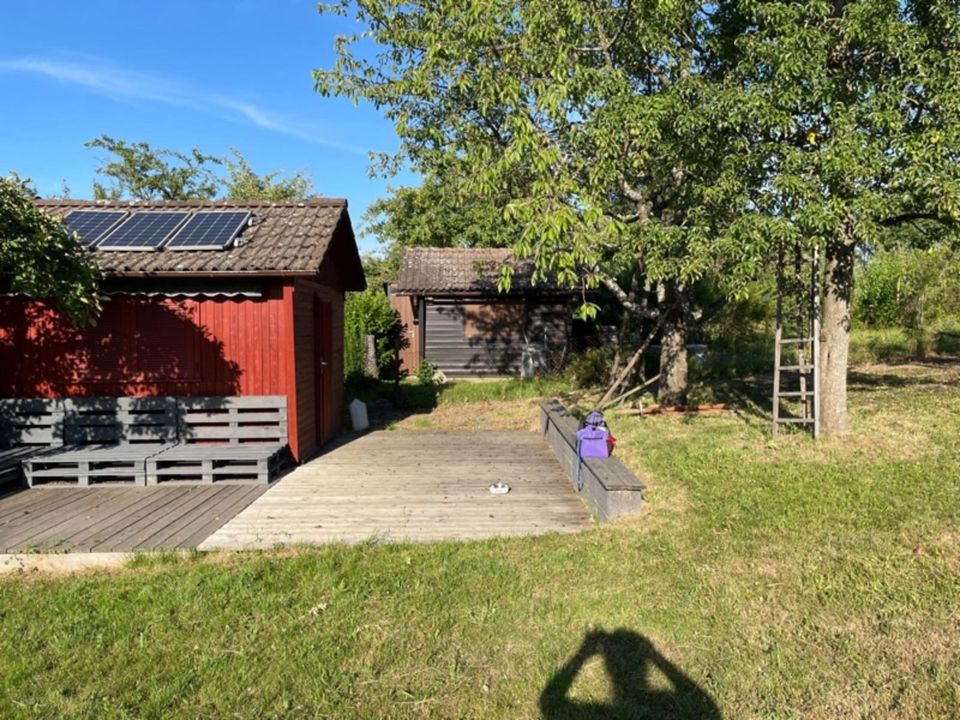 Fellbach. Haldenbach Gartengrundstück mit Haus in BadenWürttemberg