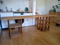 Großer Schreibtisch echtes  Holz Leipzig - Stötteritz Vorschau