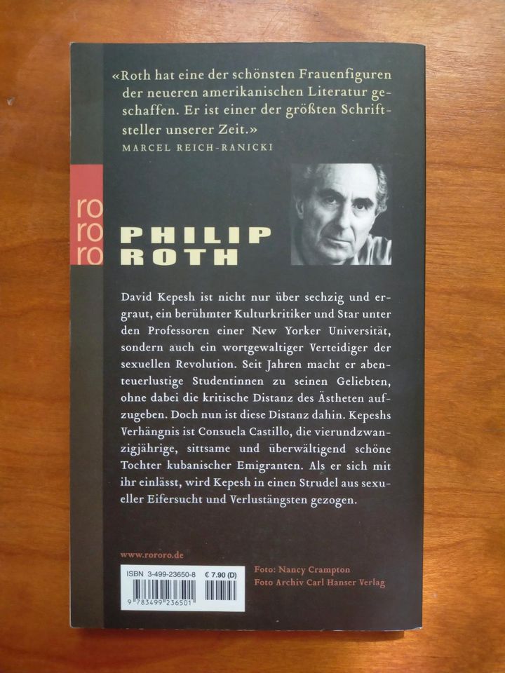 Philip Roth: Das sterbende Tier in Berlin
