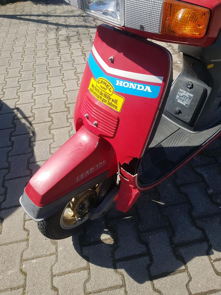 Motorroller in Gaißach